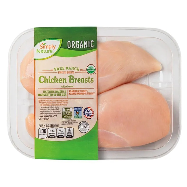 Simply Nature Organic Chicken Breasts