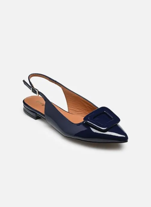 Klassieke ballerina's Solaria dames blauw
