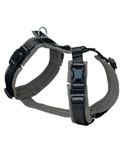Petlando Magnetech Y-comfort harnas - Harnas - Zwart&Antraciet XL