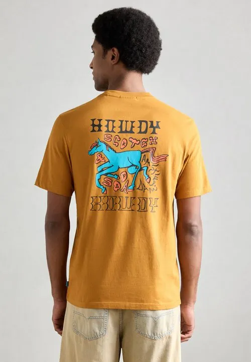 FRONT AND BACK ARTWORK REGULAR FIT - T-shirts med print - cathay spice