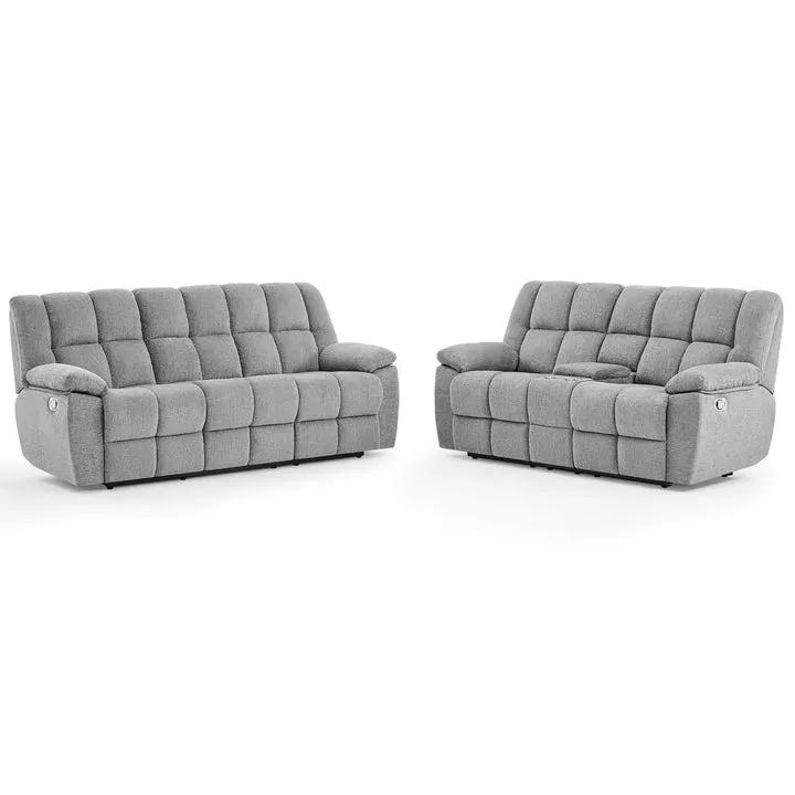 Britta Manual Reclining Sofa & Loveseat