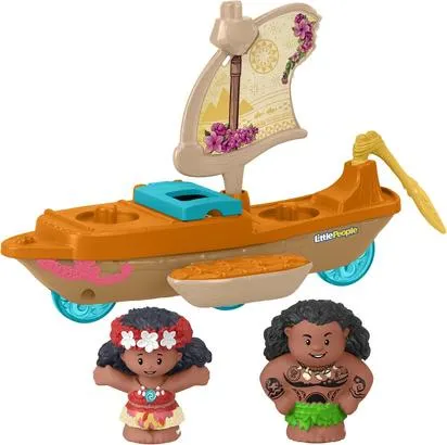 LE CANOE DE VAIANA ET MAUI FISHER PRICE Ref : 41284444
