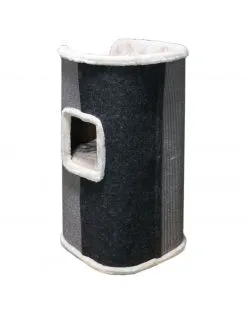 Adori Krabton Javana - Krabpalen - Ø40x75 cm Wit Grijs Zwart