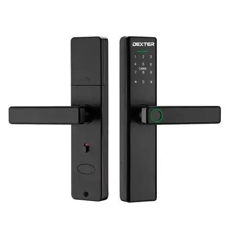 Cerradura Inteligente Pp120 H-Pw-T WIFI, Negro