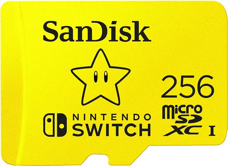 SANDISK 256GB microSDXC-Card, Licensed for Nintendo-Switch - SDSQXAO-256G-GNCZN