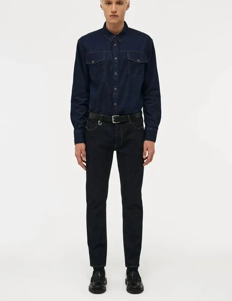 Lou Straight Crudo Jeans Indigo