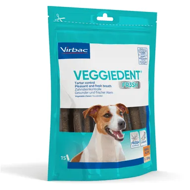 Virbac VeggieDent Tartar Control Dog Treats