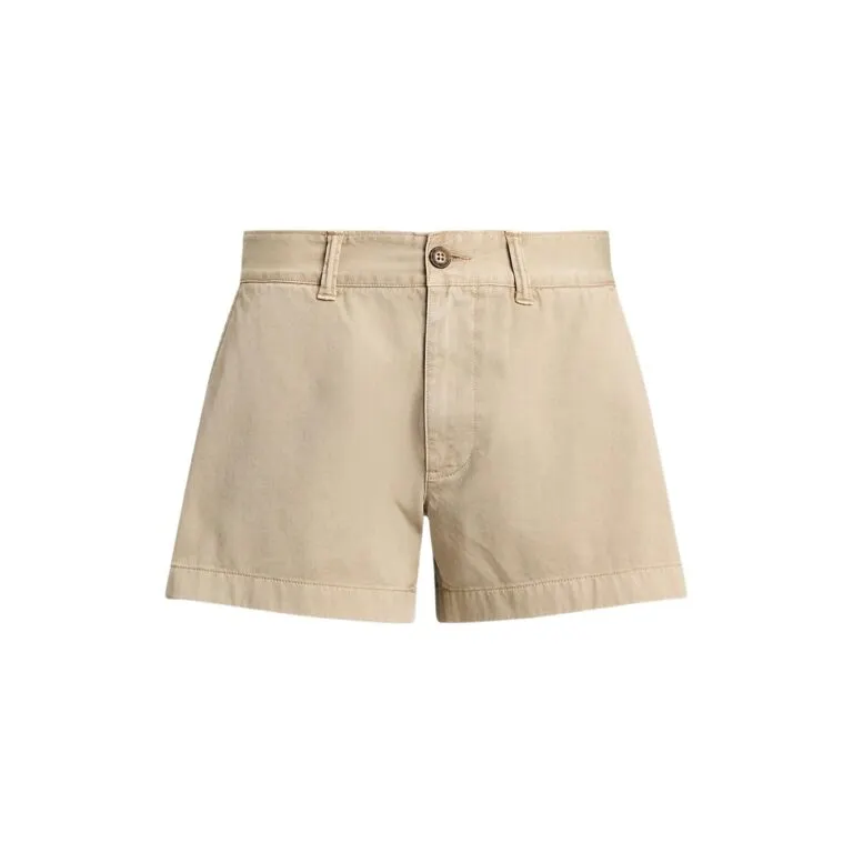 Cotton Chino Short - Beige