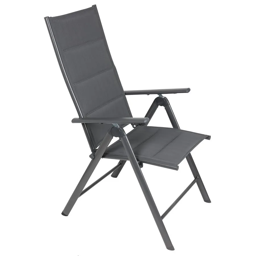 Alu-Klappsessel 57x68x110cm Anthrazit