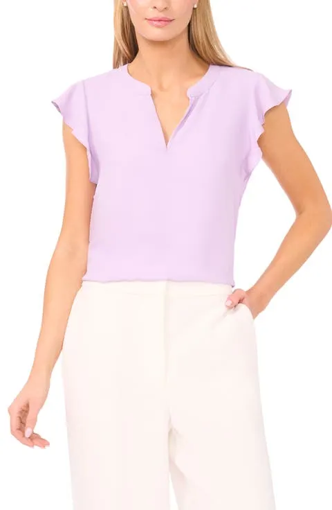 Halogen® Flutter Sleeve Top
