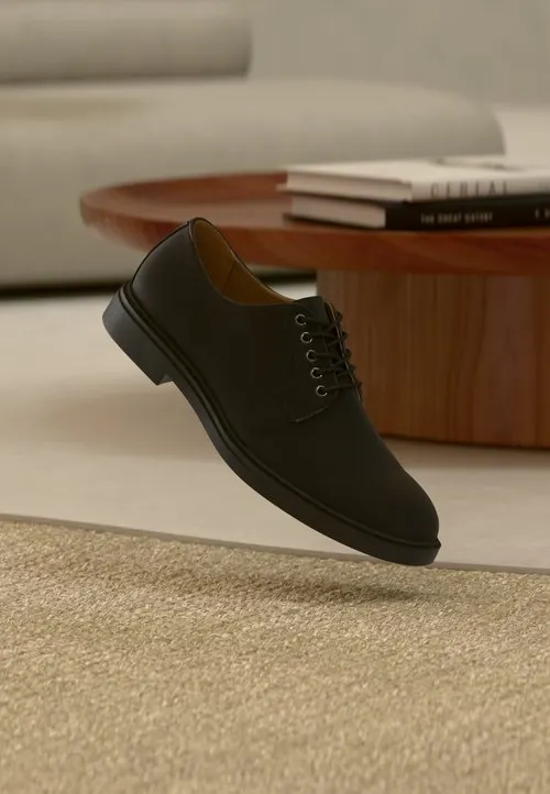 Pier One Wide Fit by Zalando Snøresko - black