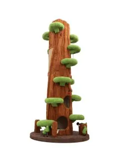 Adori Krabpaal Woody - Paal - Bruin 98x98x230 cm