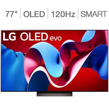 LG 77" Class - OLED C4 Series - 4K UHD OLED TV - Allstate 3-Year Protection Plan Bundle Included for 5 Years of Total Coverage*