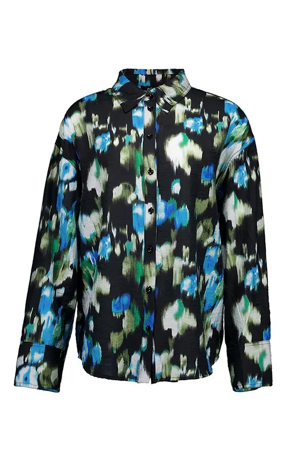 Blouse met grafische print