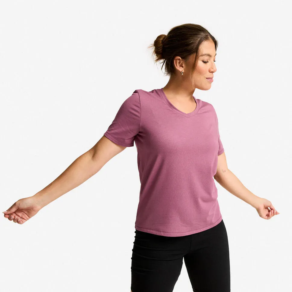 Dámské tričko Coolmax s výstřihem do V