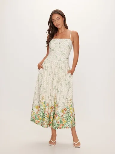 Tilly Corset Midi Dress