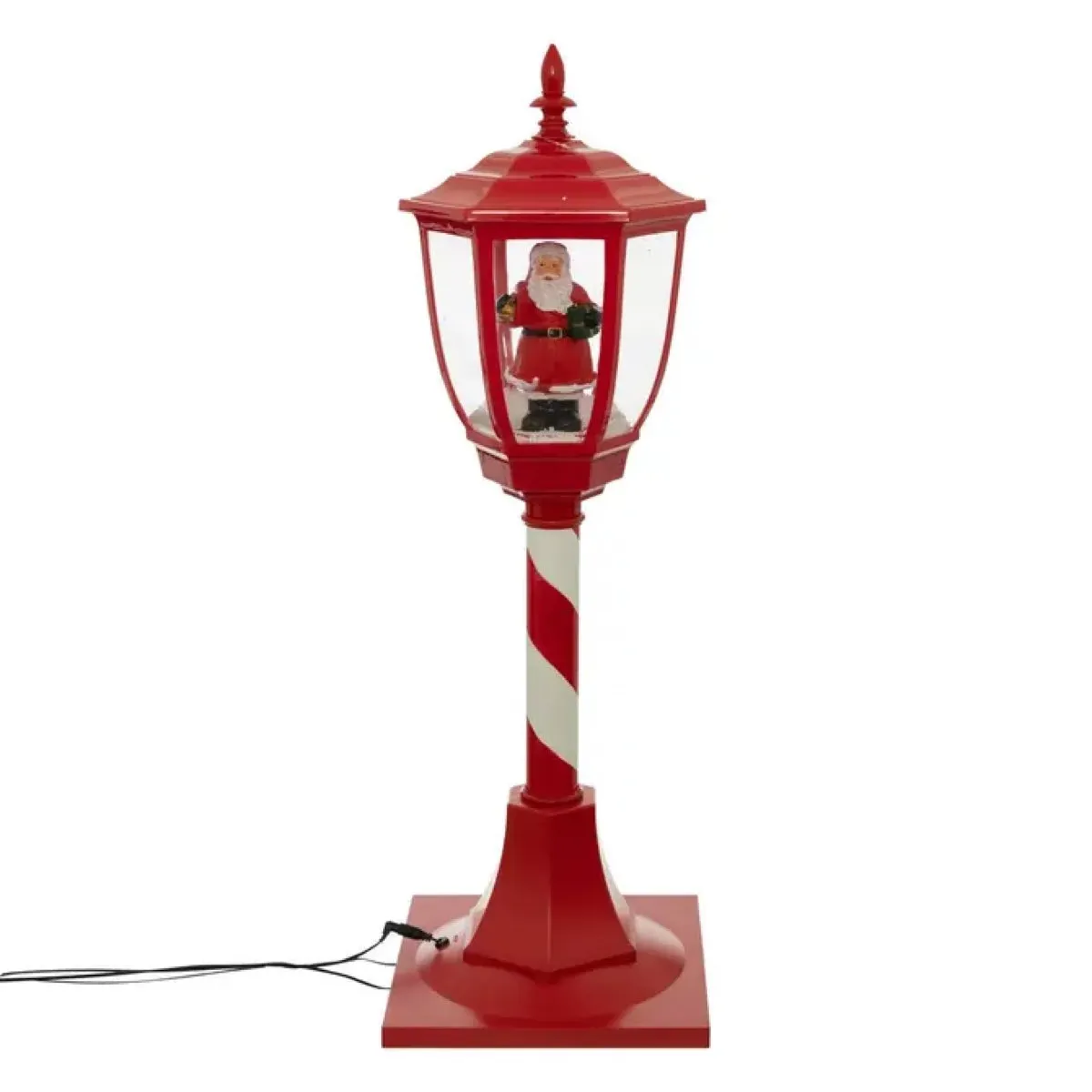 Lanterna Natalizia Luminosa Rossa con 30 LED – 90 cm