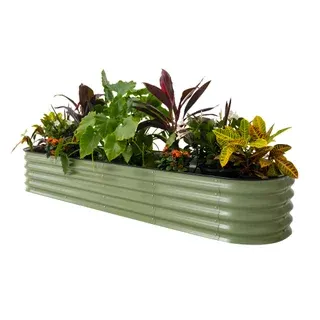 Vego Garden 14” Tall 9 in 1 Modular Metal Raised Garden Bed Kit