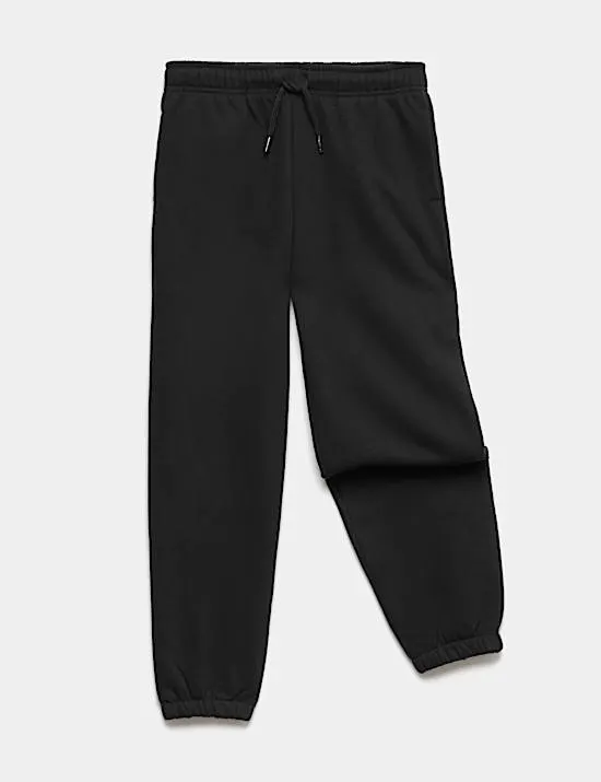 Jogginghose mit hohem Baumwollanteil (6–16 Jahre)