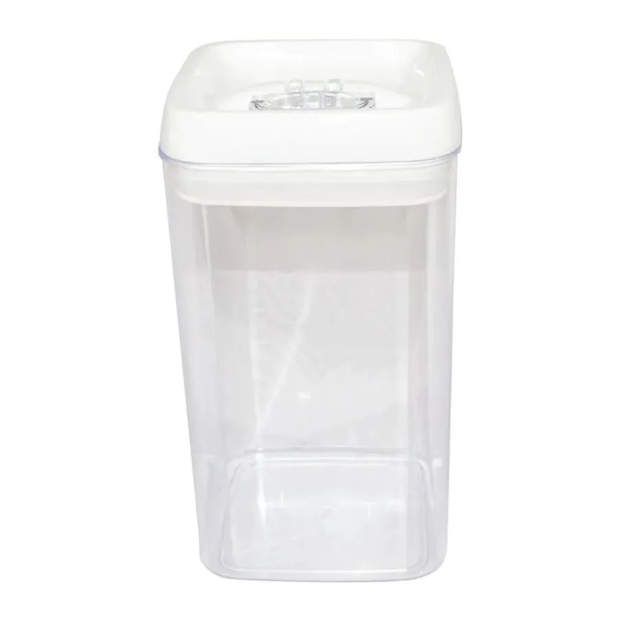 Frasco Hermético Acrílico Apilable Dunia G-942-3 2.3 lt