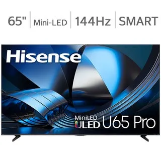 Hisense 65" Class - U65 Pro Series - 4K ULED MiniLED Smart TV - Allstate 3-Year Protection Plan Bundle Included for 5 Years of Total Coverage*