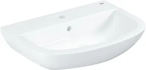 Lavabo suspendido Bau Ceramics blanco 55x15x38.6 cm