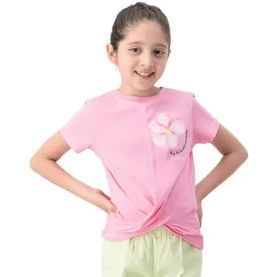 Playera Fantastic Niña con Estampado de Flor