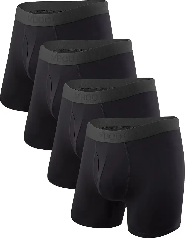 Ultra Soft Mens Underwear Boxer Briefs Multi-pack