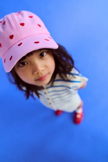 Kids pet hartjes katoen