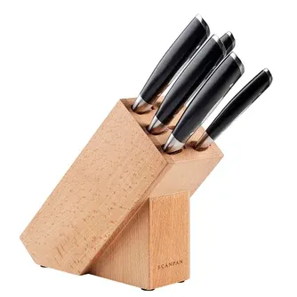 Scanpan Classic Knife Block Set 6 Piece