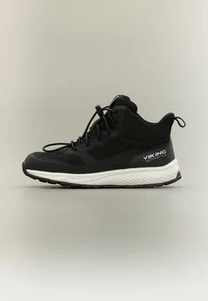IMPACT MID WATERPROOF SL UNISEX - Høye joggesko - black