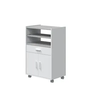 Mueble auxiliar blanco 59x92x40 cm
