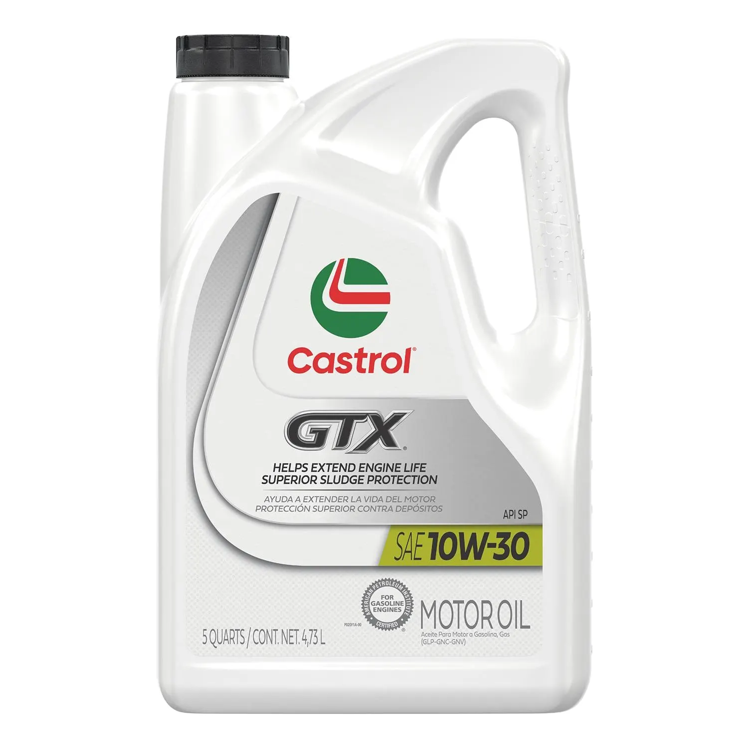 Castrol GTX Conventional 10W-30 Motor Oil 5 Quart