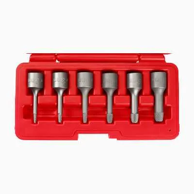 Skrueuttrekkere, 6 stk.