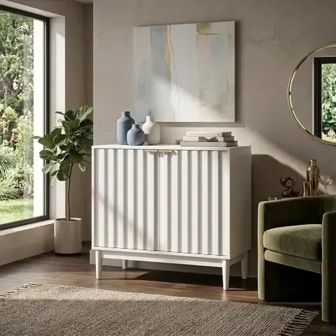 Buffet Arrimo Noir Blanco 80x36x81 cm