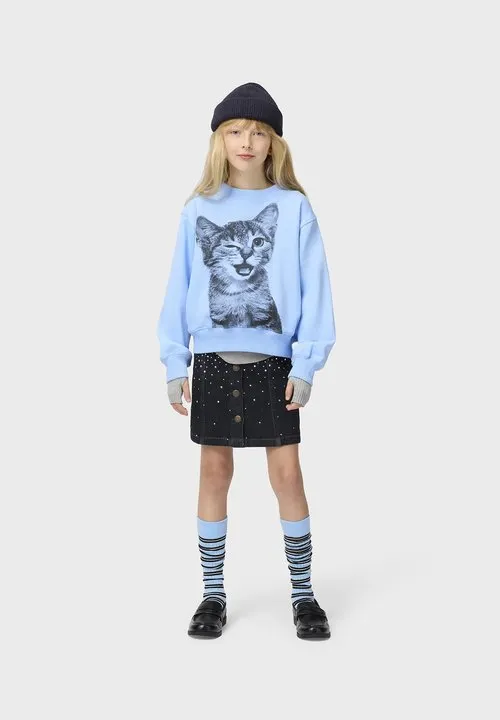 MARGE - Sweatshirt - blue kitten