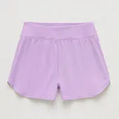 Xersion Little & Big Kid Girls Stretch Fabric Mid Rise Pull-On Short