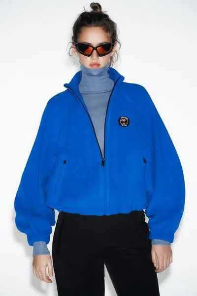 OVERSIZE SOFT-FEEL JACKET - SKI COLLECTION