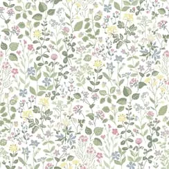 Tapet Scandinavia 10x0,53 m Blomstereng Pastell Non-woven