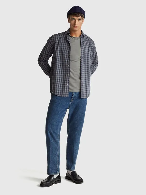 100% cotton check shirt