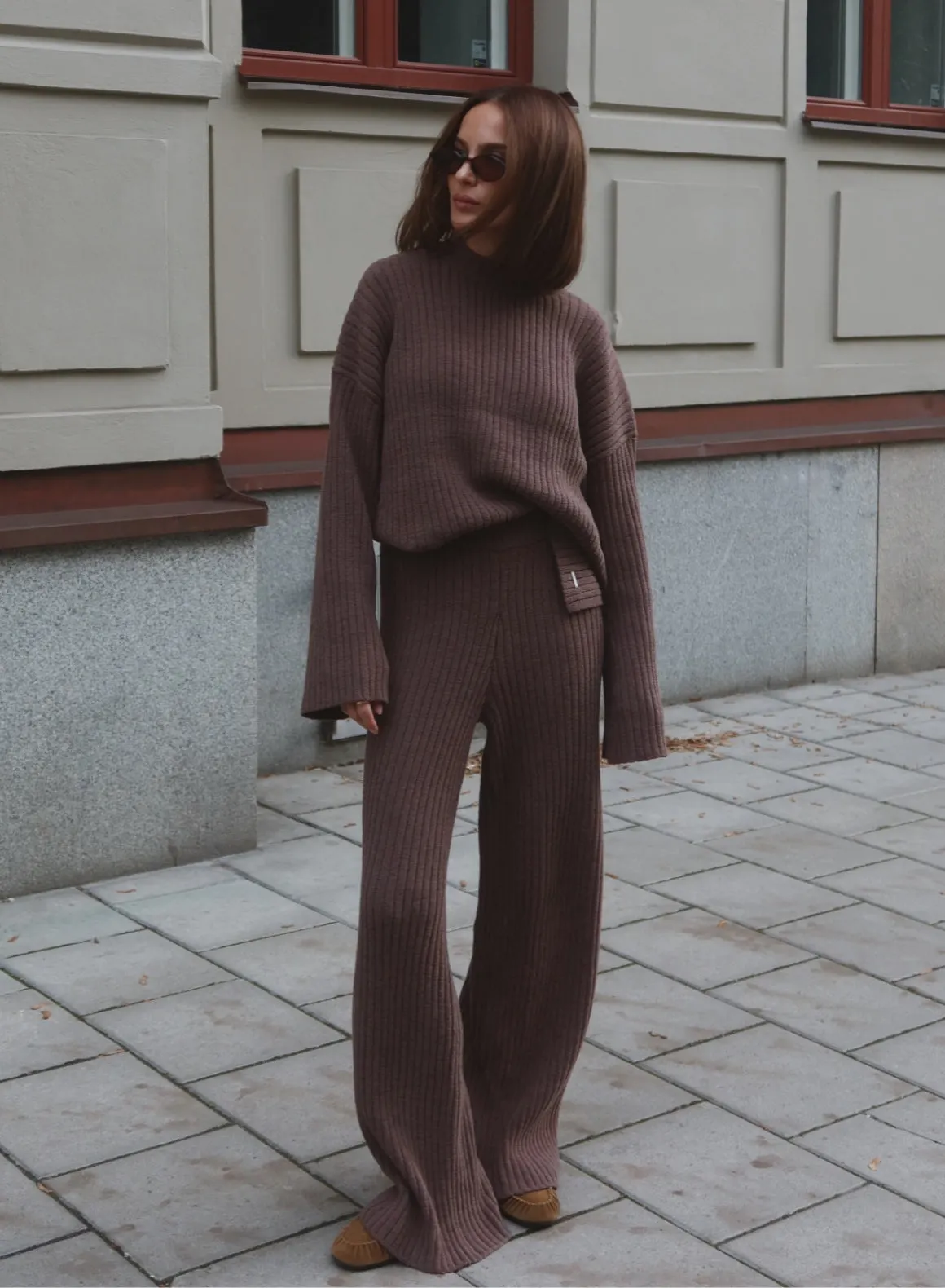 Macchiato Rib Knit Pants