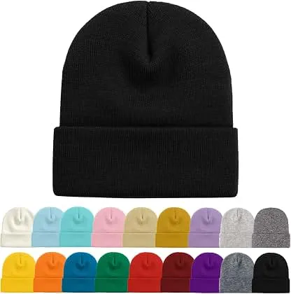 ZOORON Beanie for Women Men Ski Watch Cap Cuffed Plain Skull Knit Hat Soft Fisherman Winter Hat ZOORON Beanie for Women Men Ski Watch Cap Cuffed Pl…