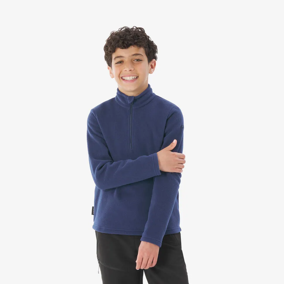 Dětská turistická fleecová mikina MH 100