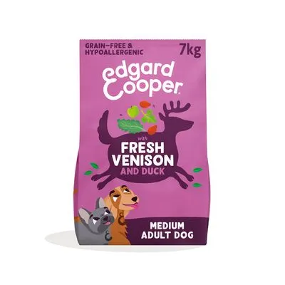 Edgard & Cooper Medium adult gibier et canard sans céréales
