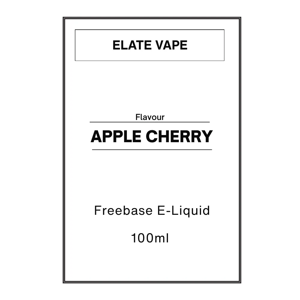 Apple Cherry E-liquid 100ml