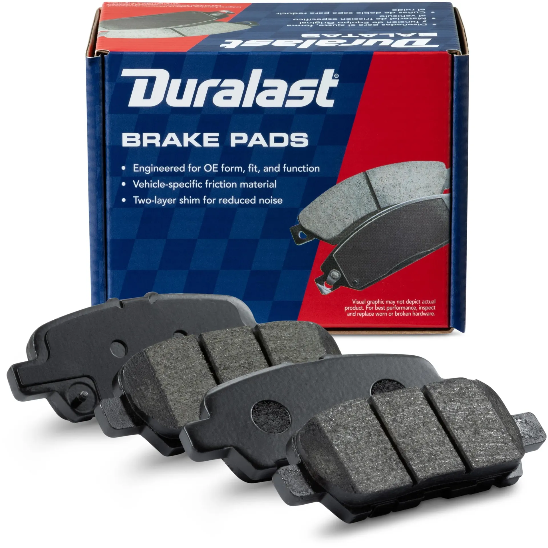 Duralast Ceramic Brake Pads MKD1415