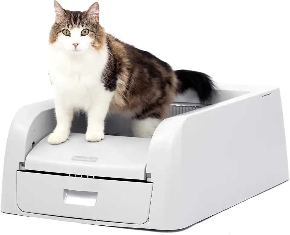 PetSafe ScoopFree Clumping Self-Cleaning Litter Box | Hands-Free Automatic Cleaning, Compatible with Clumping Litter, Advanced Odor Control, For Single or Multi-Cat Homes
