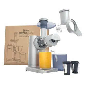 Ninja NeverClog 3-in-1 Juicer, Slicer, and Shredder