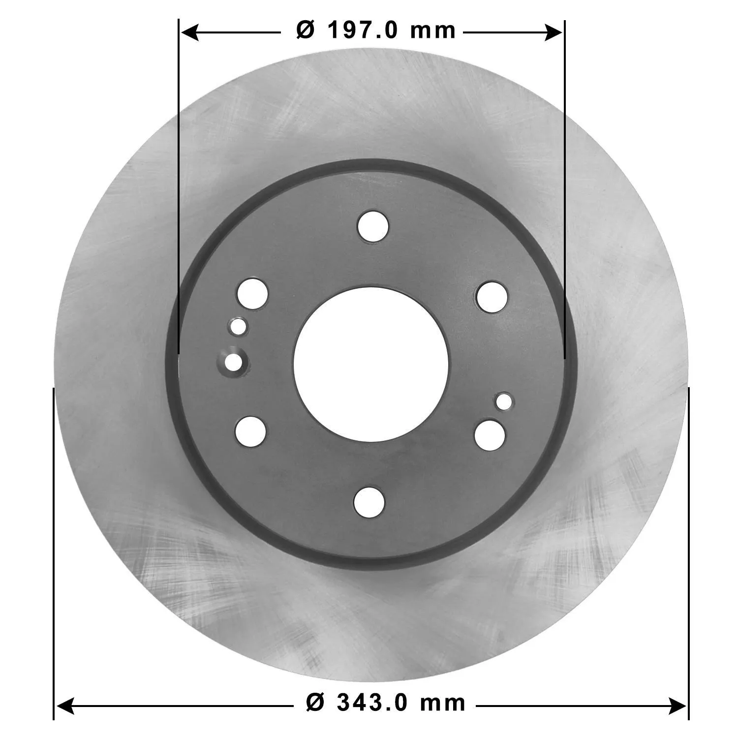 Rotor de Frenos de Disco Duralast H-DL882458