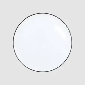 Urban Loft Stax Side Plate 20cm with Black Rim Set 4